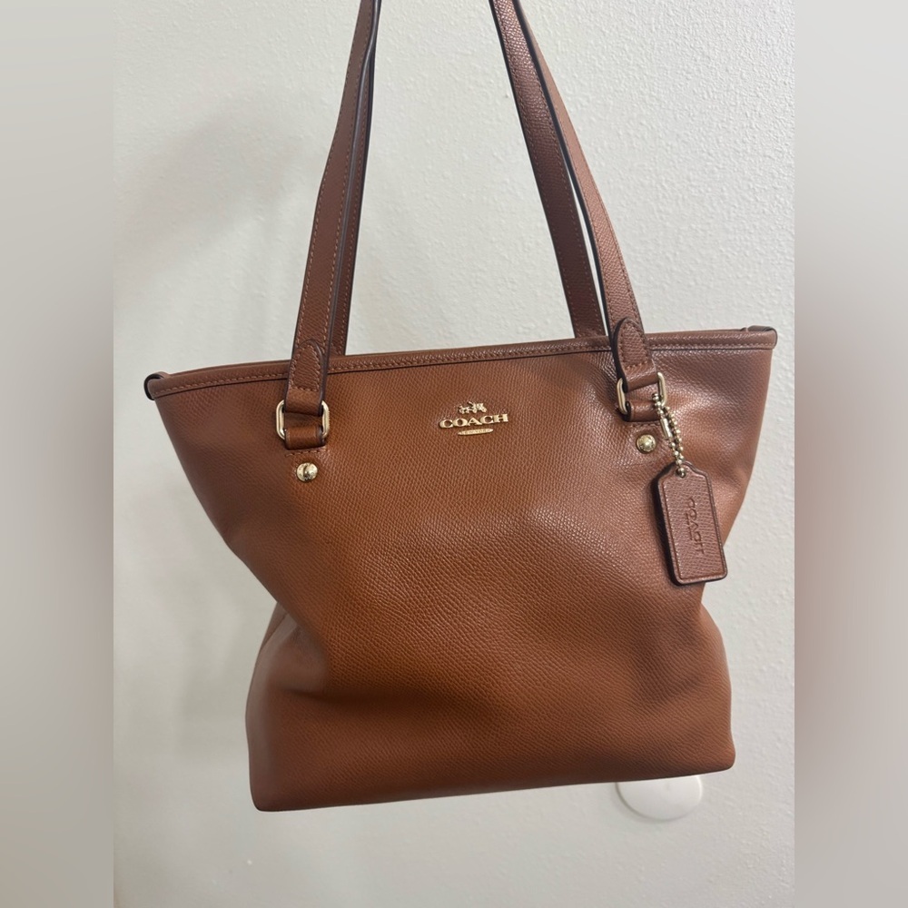 Coach grain Leather vintage Tote Bag - Picture 12 of 12
